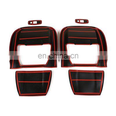 Auto Parts 20-21 for Land Rover Defender Seat Back Trim Panel ABS Carbon Fiber Pattern 6-Piece Set