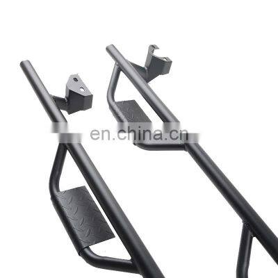 Black Steel Side Bar for Jeep Wrangler JL 18+ 4x4 Accessories Maiker Manufacturer Running Board photo-3