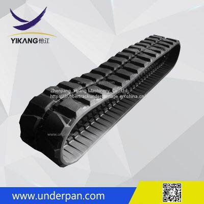 Rubber Track for Spider Lift Crawler Crane 250x72x43 230x72 200x72 230x48 250x47 250x48.5 250x52.5 250x96 photo-3