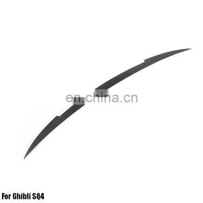 Carbon Fiber Spoiler Wing For Ghibli SQ4 2014-2017 Rear Spoiler photo-3