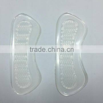 Anti Slip Silicone Gel Heel Insoles Cushions Pads Sticky Massage PU Gel Ladies Foot Gel Heel Insoles photo-2