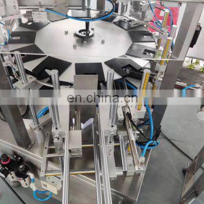 Rotary Vertical Type Semi Automatic Food Ice Cream Candy Biscuit Carton Packing Machine