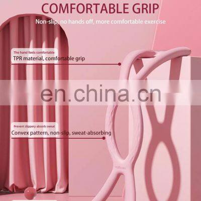 Amazon Top Seller Tezewa Figure 8 Tension Rope Figure 8 Girls Yoga Pilates Fitness Band