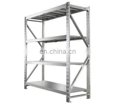 Office Home Steel 5 Tiers Goods Garage 150 KG Iron Stacking Racks Storage Rack Shelf Pallet