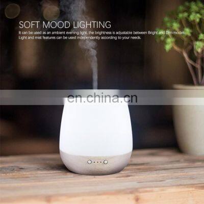Warm Lights Scent Fragrance Ultrasonic Aromatherapy Essential Oil Aroma Diffuser Ceramic Air Humidifier photo-4
