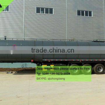 TEL 50000L Bitumen tank semitrailer 50000L liquid asphalt tanker semitrailer 0086-13635733504