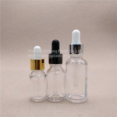 Factory Wholesale glass essential oil dropper E-liquid bottle cosmtice e-juice vape oil dropper bottle