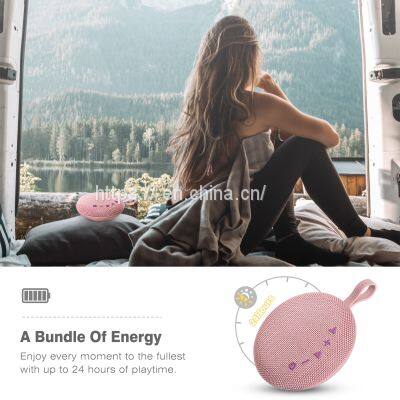 Bluetooth Speakers Waterproof IPX7 Floating Portable Wireless Small Shower Speaker, Punchy Bass Loud Sound Stereo Pairing 24H Playtime Bluetooth 5.0 Hands-Free Clear Call for Outdoor