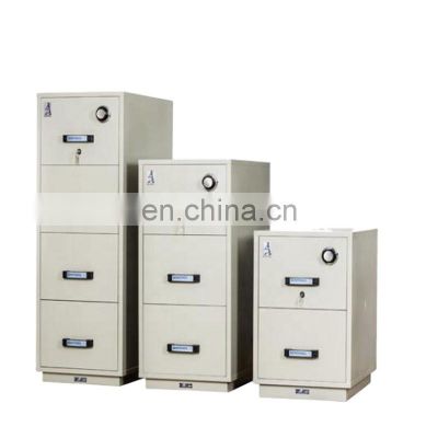 Factory supply high end fireproof file safe cabinet for sale