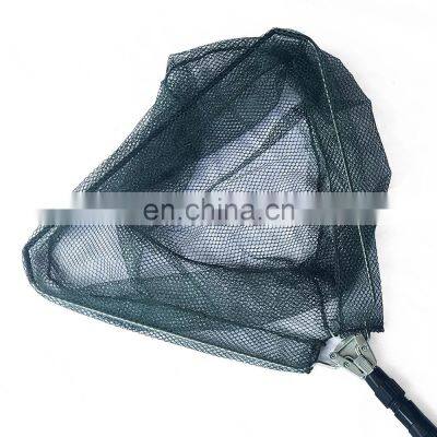 Cheap Flying Fishing Tackle Aluminum Alloy Telescopic Aluminum Fishing Net Folding Nylon Fishing Landing Nets