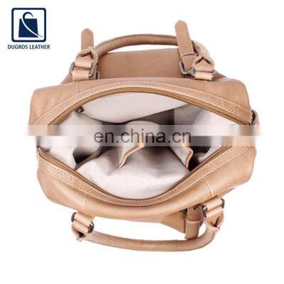 Wholesale Premium Quality Custom Genuine Leather Fashion Lady Handbag