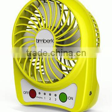 Multi-functional Rechargeable Mini USB Fan Lithium Battery Fan photo-3