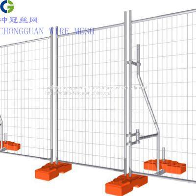 China factory Australia galvanized temporary mobile fence