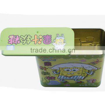 Fancy Metal Can Cutom Gift Samll Candy Tin Box With Slip Cover photo-3