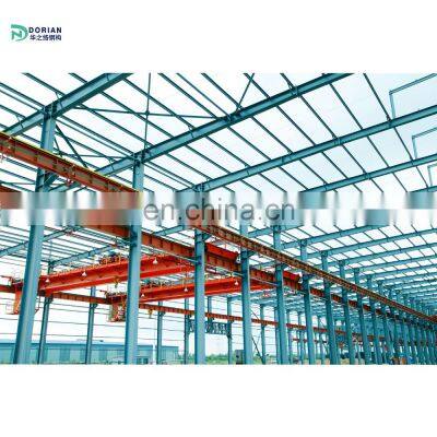 Durable Prefab Steel Structure Warehouse Workshop Building