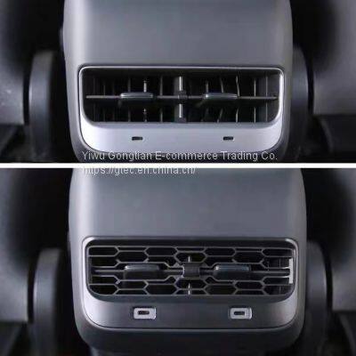 2023 Interior Accessories Rear Exhaust Air Condition Vent Outlet Decorative Cover For Tesla Model Y photo-3