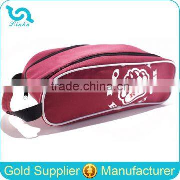 High Density Polyester Travel Shoe Bag Portable Travel Shoe Bag