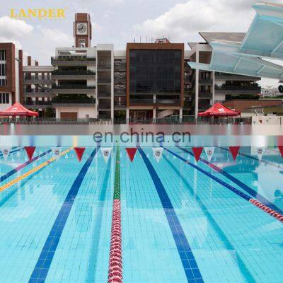 Wholesale Competition Standard blue swimming Pool tiles Nonslip pool wall tile