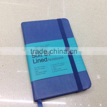 A6 size notepad with elastic band