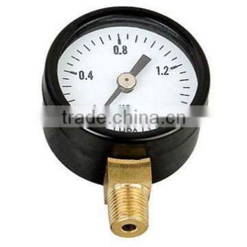 Standard pressure gauge in low pressure range