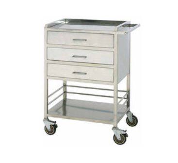 304 Stainless Steel Hospital Clinic Medical Instrument Trolley