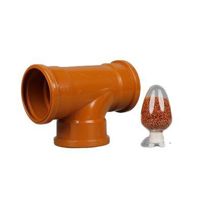 Factory Price Crystal Compound Rigid PVC Granules for Pipe Fittings