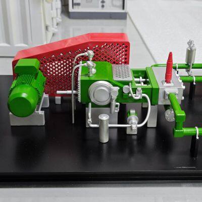 Industrial pipeline layout sand table model manufacturer