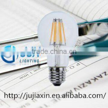 Edison style 4w e27 glass LED filament bulb trade assurance supplier