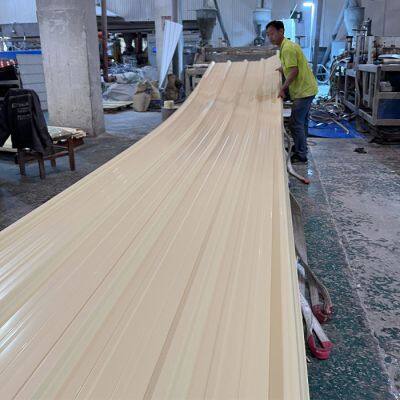 Новейшие материалы для кровли. Отличная антинагрузочная характеристика. Синтетический смоляной пластиковый кровельный лист ASA-тиль, PVC-лист для кровли