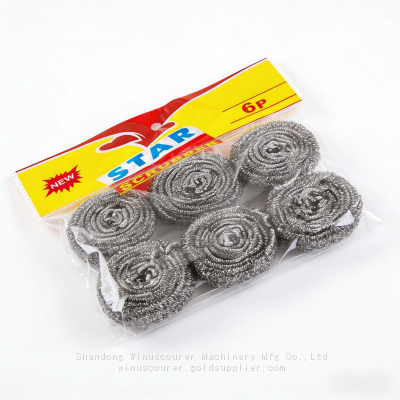 Multi-Purpose Stainless Steel Scourer Ball Kitchen Cleaner photo-2