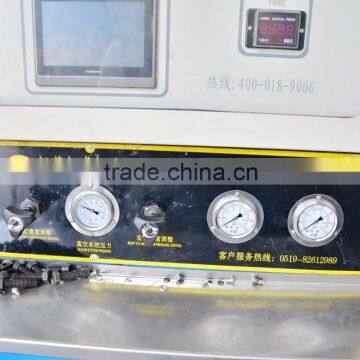 Double Axles Automatic Plate Vulcanizing Molding Machine Rubber Machine