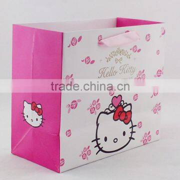 shoe shop paper bag packaging for business promotion