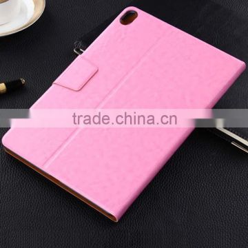 2015 new pink lovely luxury leather case for google nexus 9