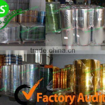 Color Metallized Film For Decoration (Making Tinsel&Glitter)