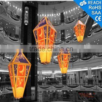 Hanging Ramadan Lanterns Decoration for Shopping Mall Atrium Decoration