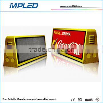 Make any shape as you like taxi mobile led module 3G control system