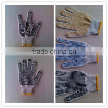 2014 new industrial used pvc dotted gloves manufacturer in china