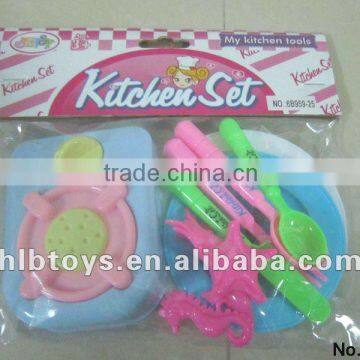 Plastic Kitchen set toy ,tea set toy