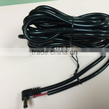 NEW Male to Female GenderDC plug with UL 2464 18AWG +DC5.5x2.5 mm Right Plug + 3700mm +5mm Tinned