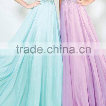 2016 Newest Design Sweetheart Elegant Sleeveless Show Bead Piece Hot Drilling Perspective Back Evening Dress photo-3