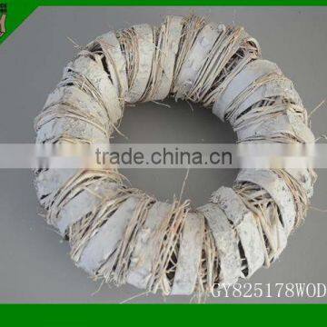 2013 Hot wooden flower Wreaths For Christmas deco