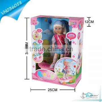 2014 Newest Scooter Electric Toy Doll With Light And Music photo-3