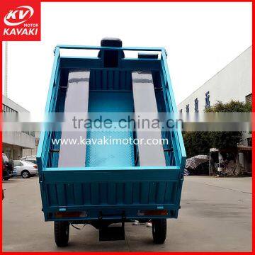 200cc Lifan Air Cooling System Double Rear Wheeler Motor Tricycle Passenger Type With Passenger Back Rest photo-5