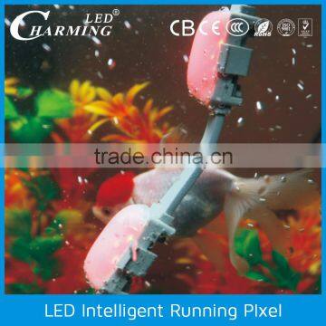 colorful intelligent pixel led curtain wall light