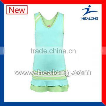Hight Quality Women Tennis Dresses Wear Jersey