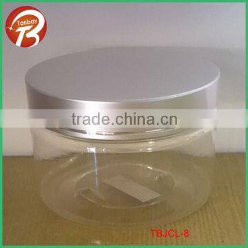 260ml plastic jar with aluminum-plastic lidsTBJCL-8