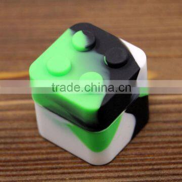 Non-stick Custom Silicone Bho Container Lego Slick Butane Hash Silicone Container Silicone Wax Jar 9ml photo-3