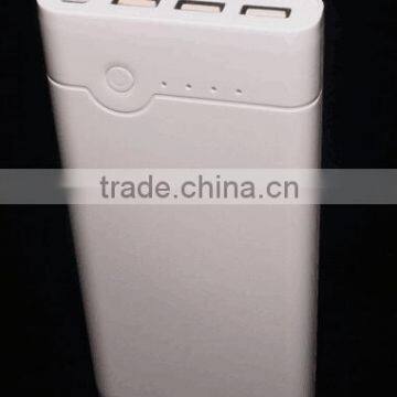 2016 New white color powerbank li-polymer battery powerbank 16000mah power bank