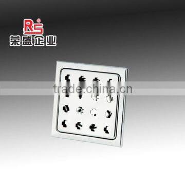 325 Square Stainless Steel Floor Drain