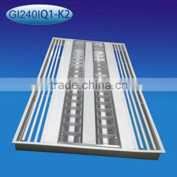 Recessed air slot lamp panel 2*28/54W,2*36/40W